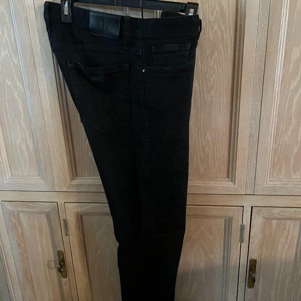A|X Armani Exchange Men's Skinny Jeans - Black - Size 33